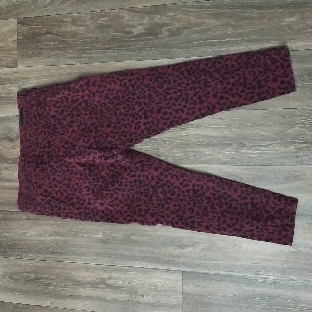 Social Standard by Sanctuary Leopard Ankle Skinny Size 14 - Picture 8 of 8